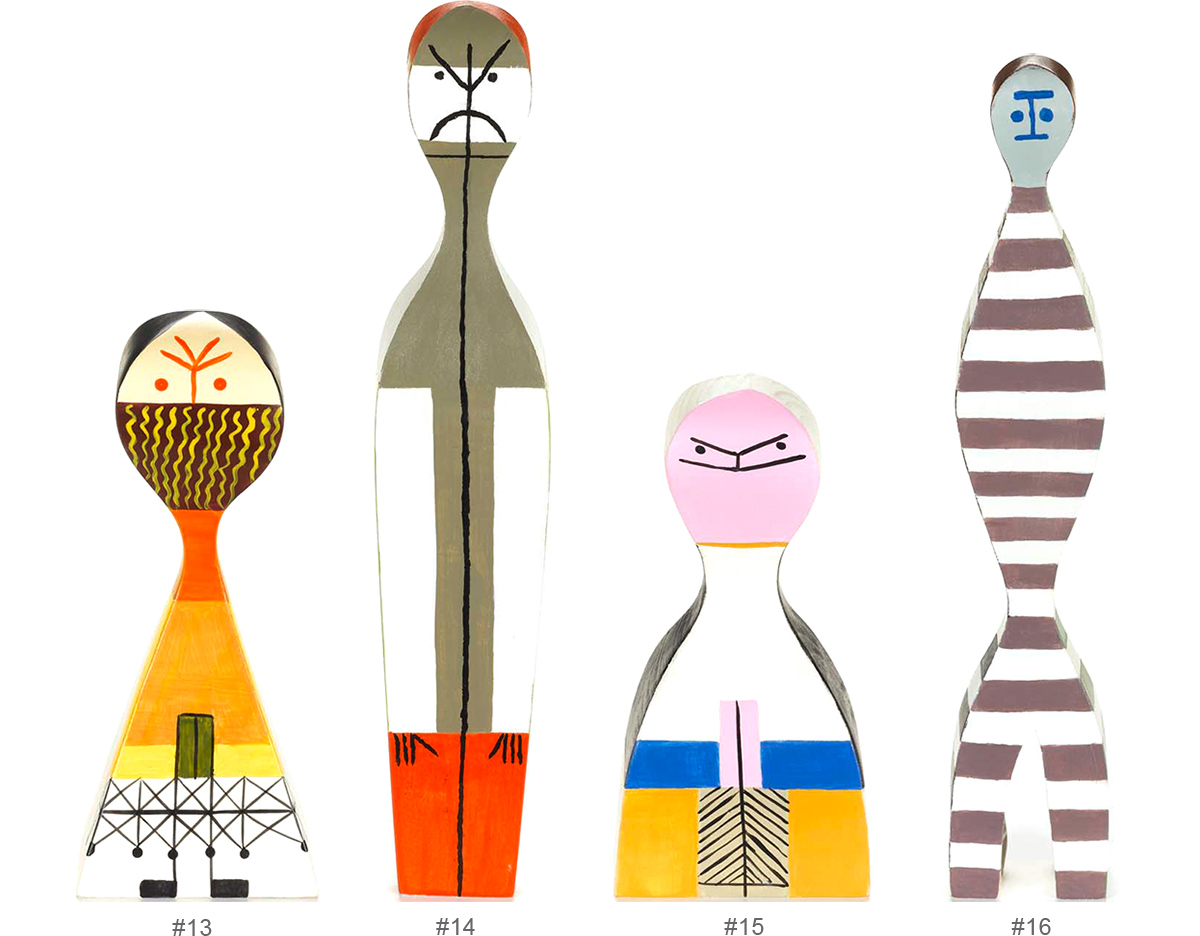 wooden dolls by alexander girard