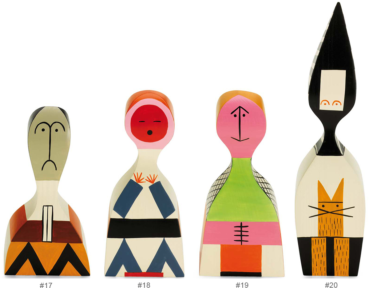 wooden dolls by alexander girard